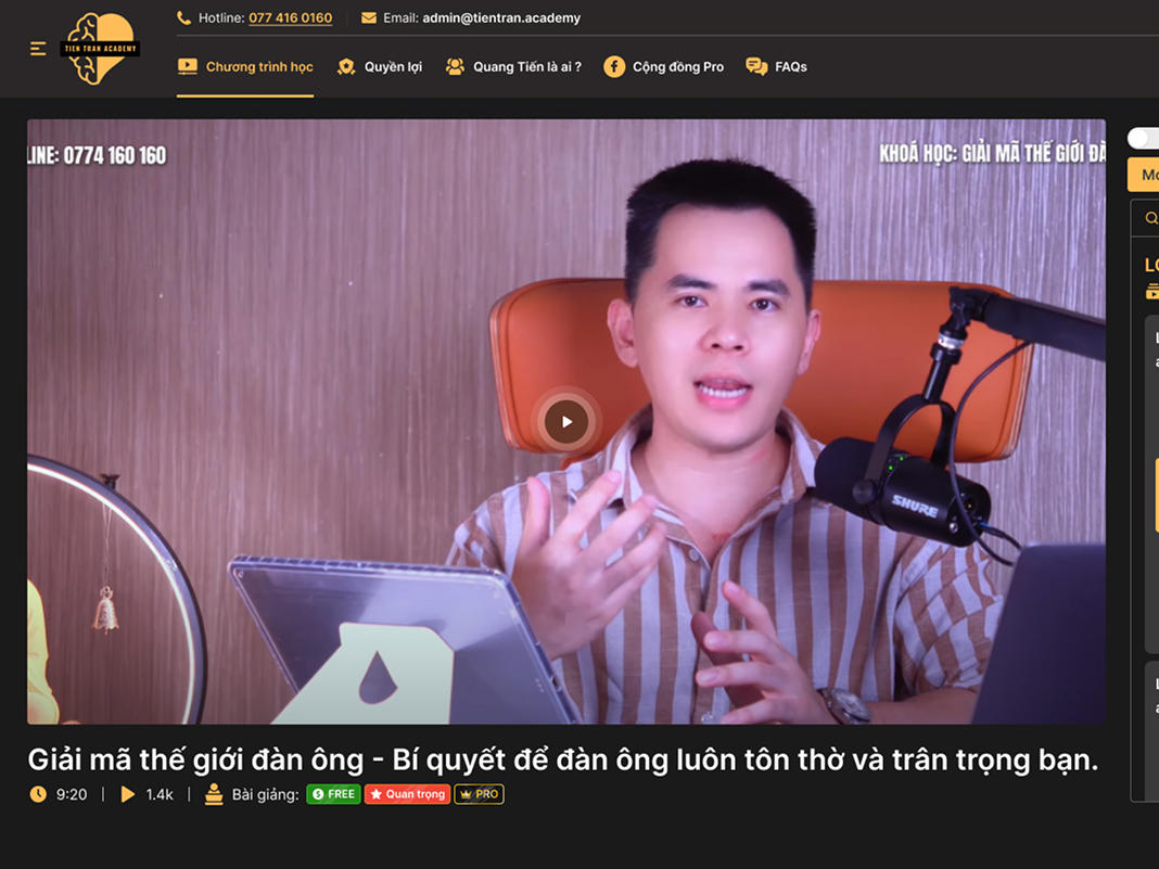 Truy cập trọn đời hơn 100 video độc quyền – cập nhật liên tục miễn phí